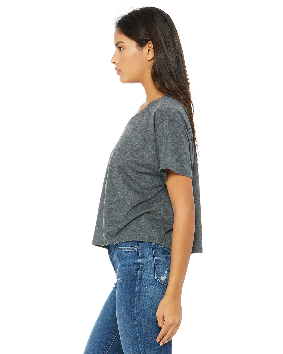 Bella + Canvas B8881 Heather Dark Gray