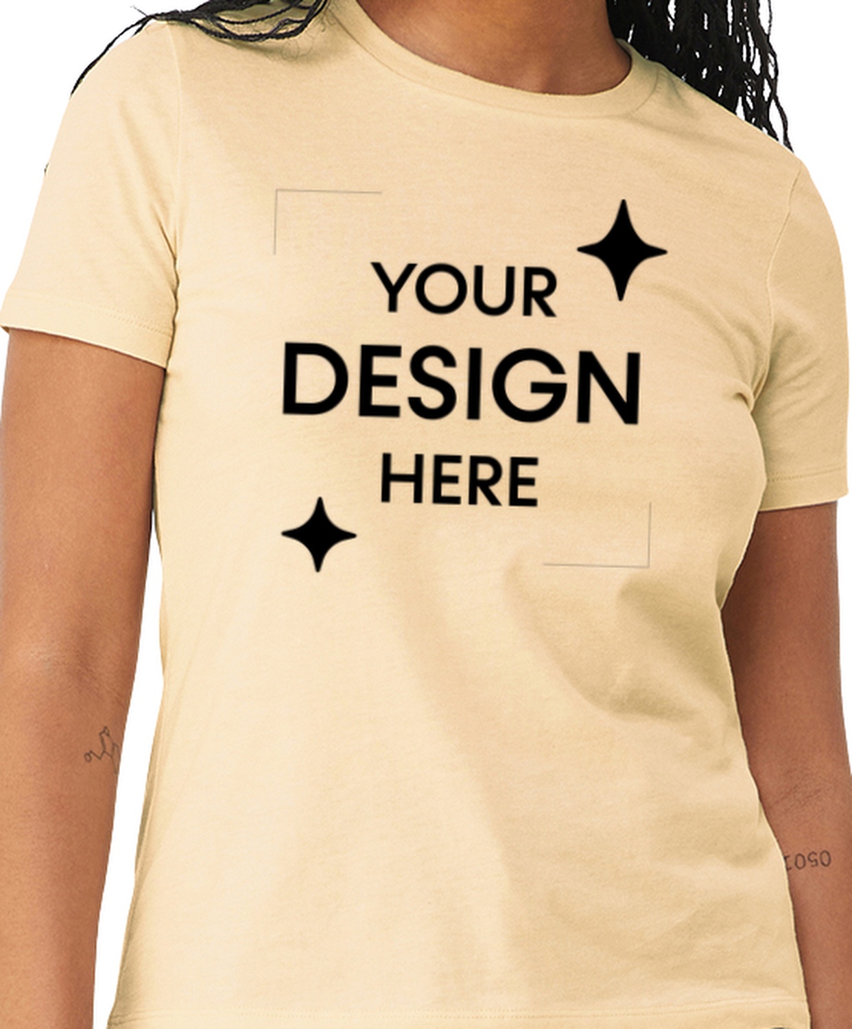 Women's Heathered Relaxed Jersey Short-Sleeve T-Shirt