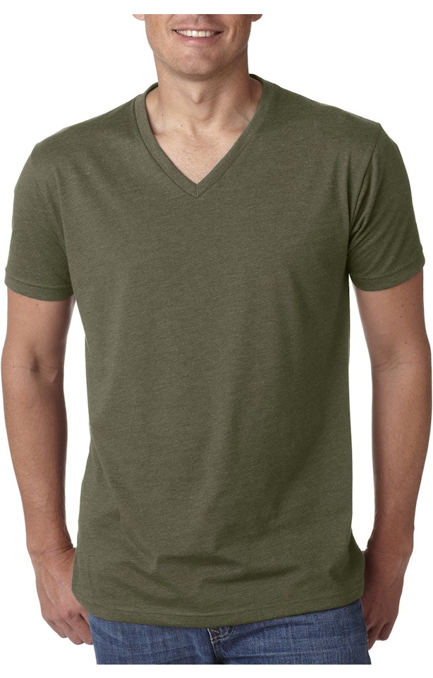 Next Level Men's Cvc V 6240 Military Green Jiffy - Main Image