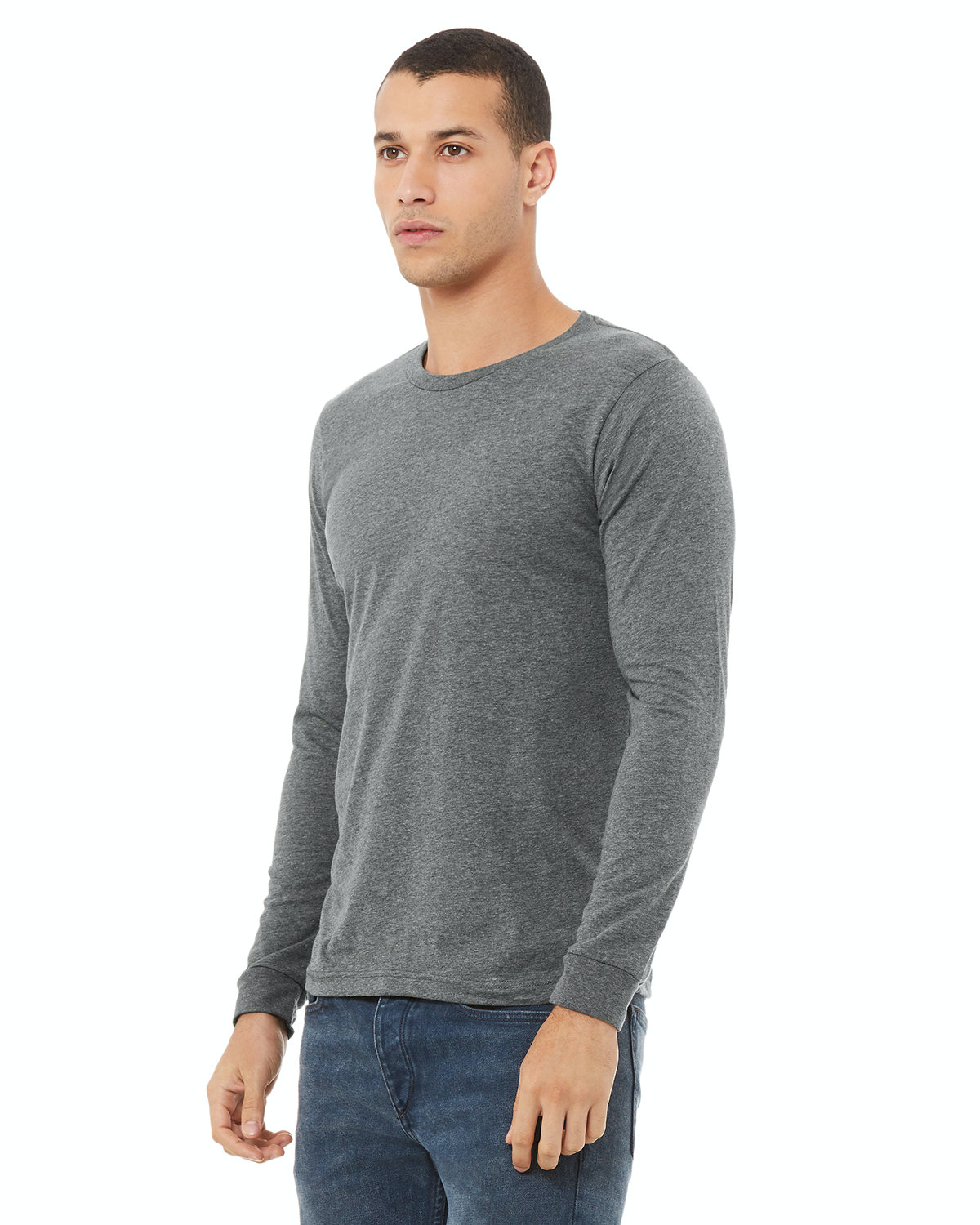 Bella + Canvas 3501CVC Heather Deep