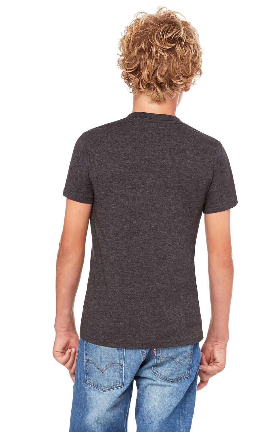 Bella + Canvas 3005Y Heather Dark Gray