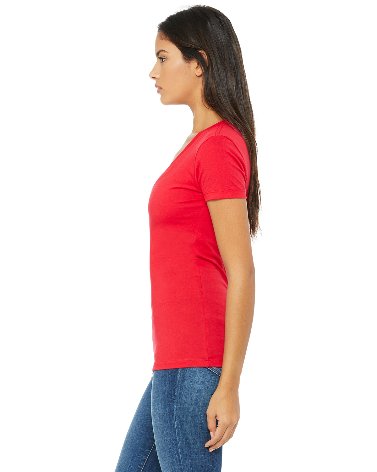 Bella + Canvas B6035 Red