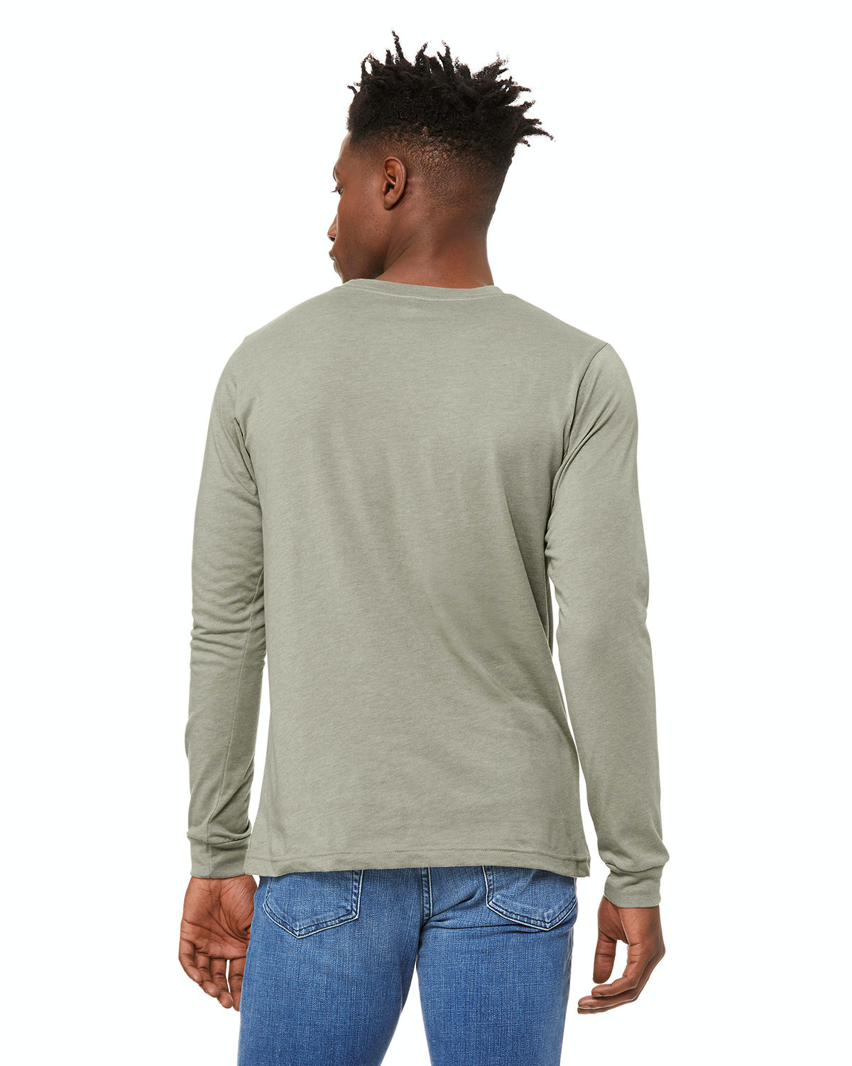 Bella + Canvas 3501CVC Heather Stone