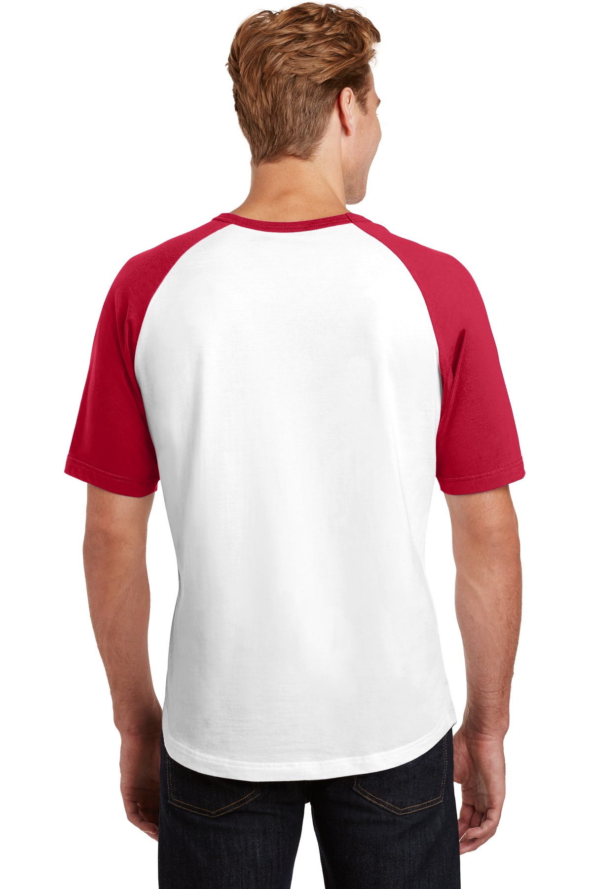 Sport-Tek T201 White / Red