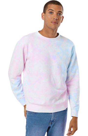 Independent Trading PRM3500TD Tie Dye Cotton Candy