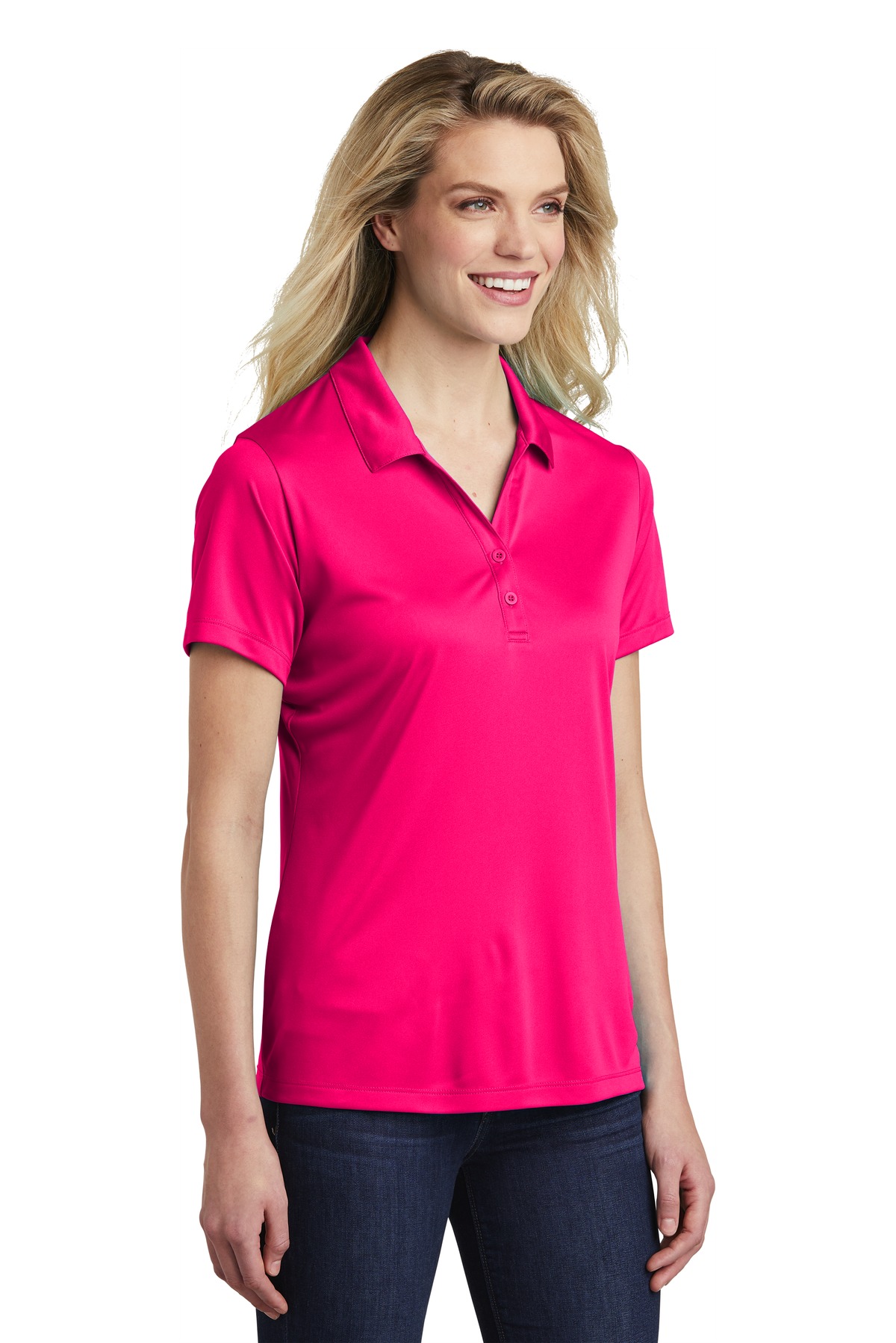 Sport-Tek LST550 Pink Raspberry