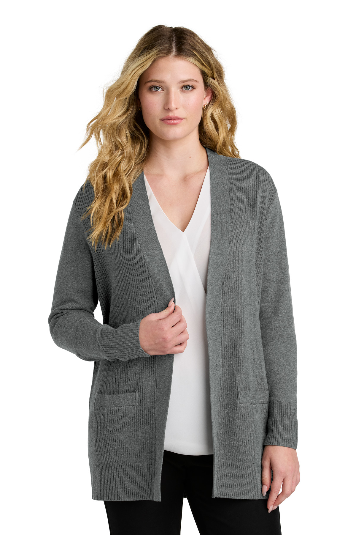 Port Authority LSW2890 Medium Heather Grey