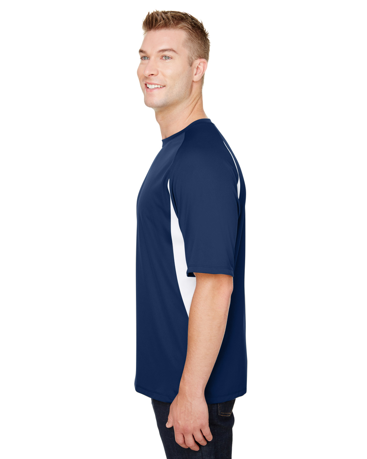 A4 N3181 Navy / White