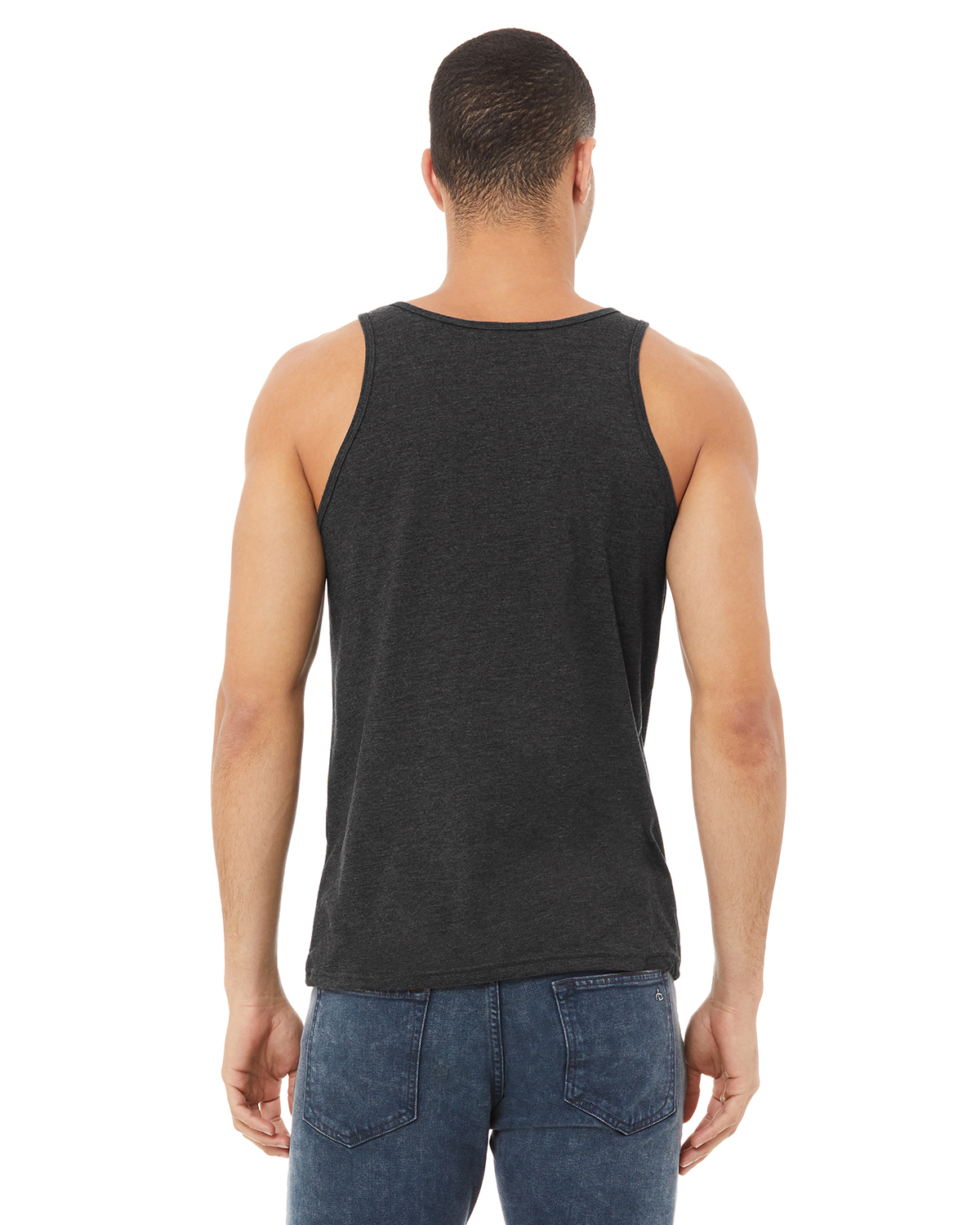 Bella + Canvas 3480CVC Heather Dark Gray