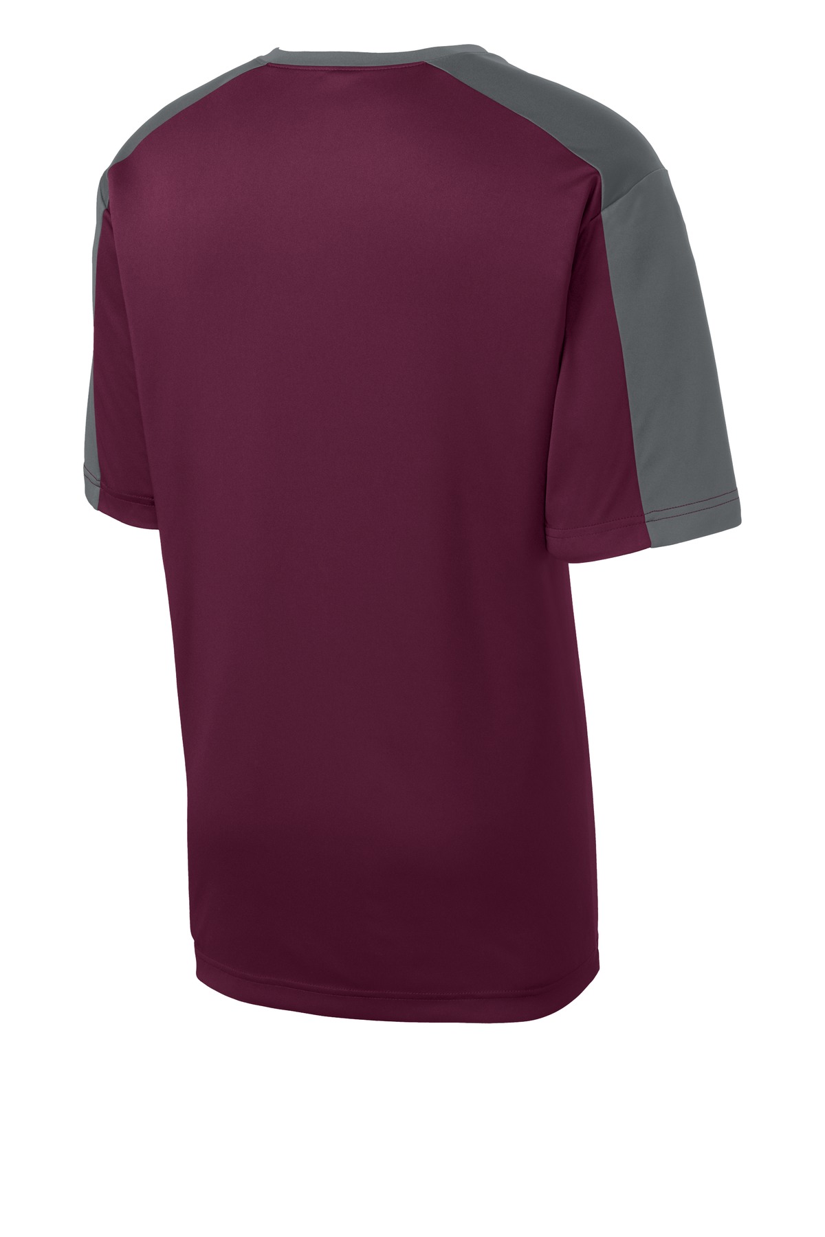 Sport-Tek ST354 Maroon / Iron Gray