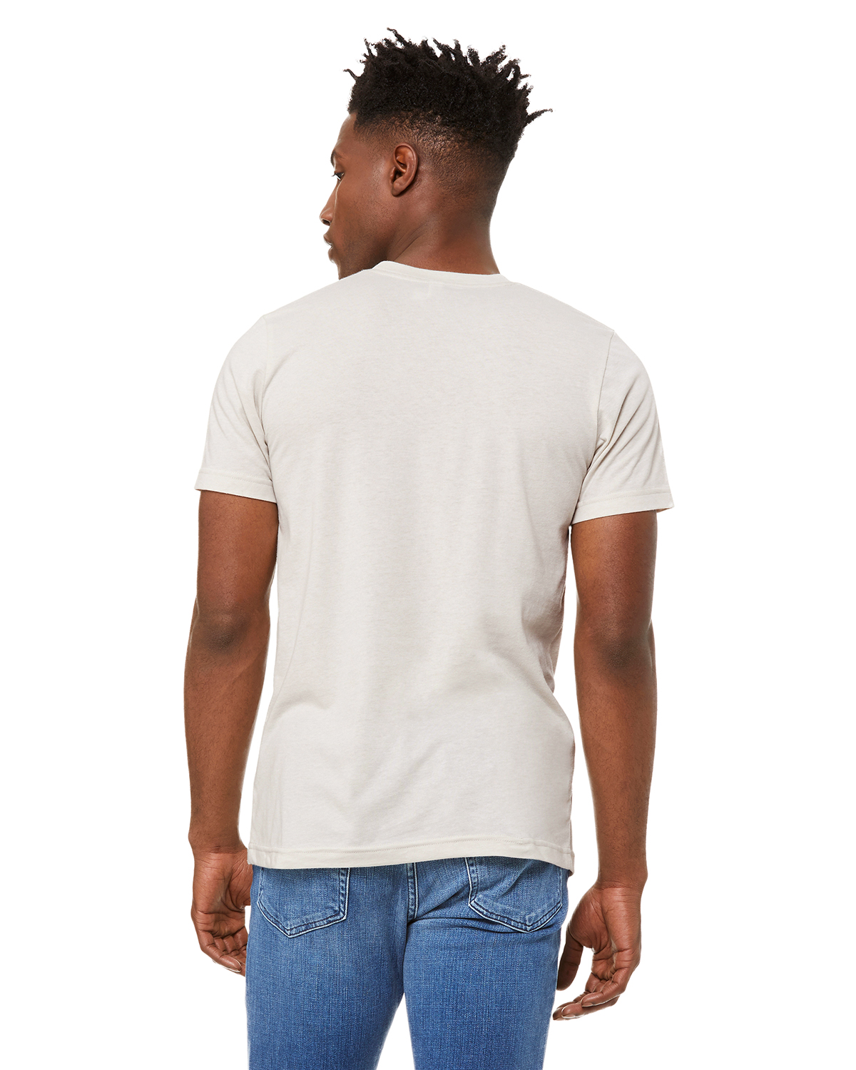 Bella + Canvas 3001CVC Heather Cement