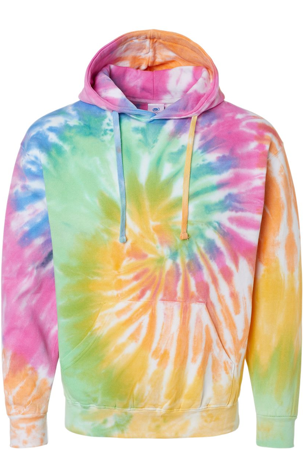 Tie Dye Unisex Tie Dyed Pullover Hoodie Cd877 Eternity Jiffy