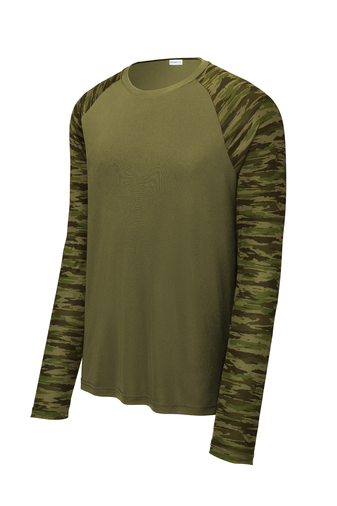 Sport-Tek ST376LS Olive Drab Green