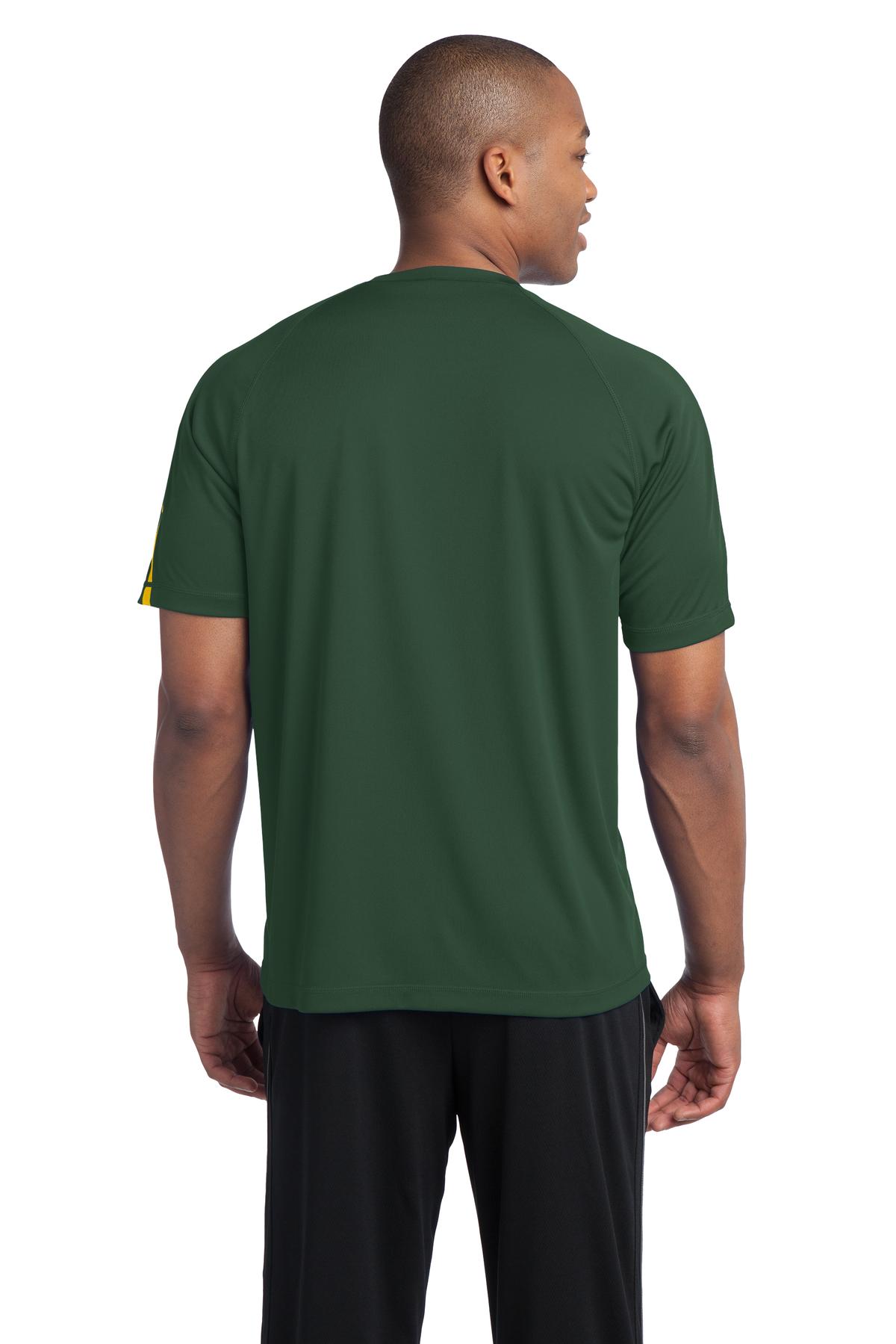 Sport-Tek ST351 Forest Green / Gold