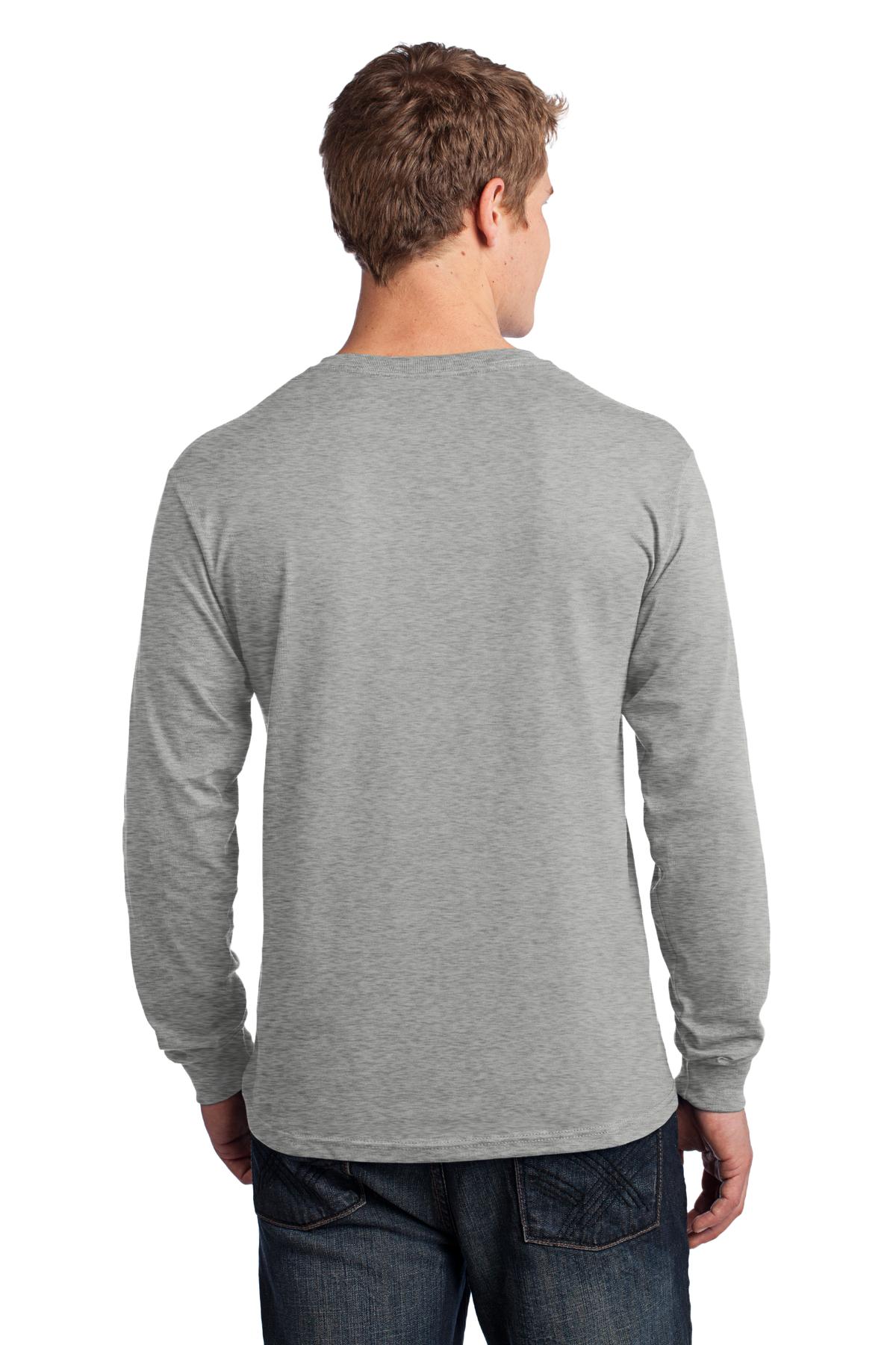 Port & Company PC54LS Athletic Heather