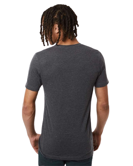 Tultex 602CVC Heather Dark Grey