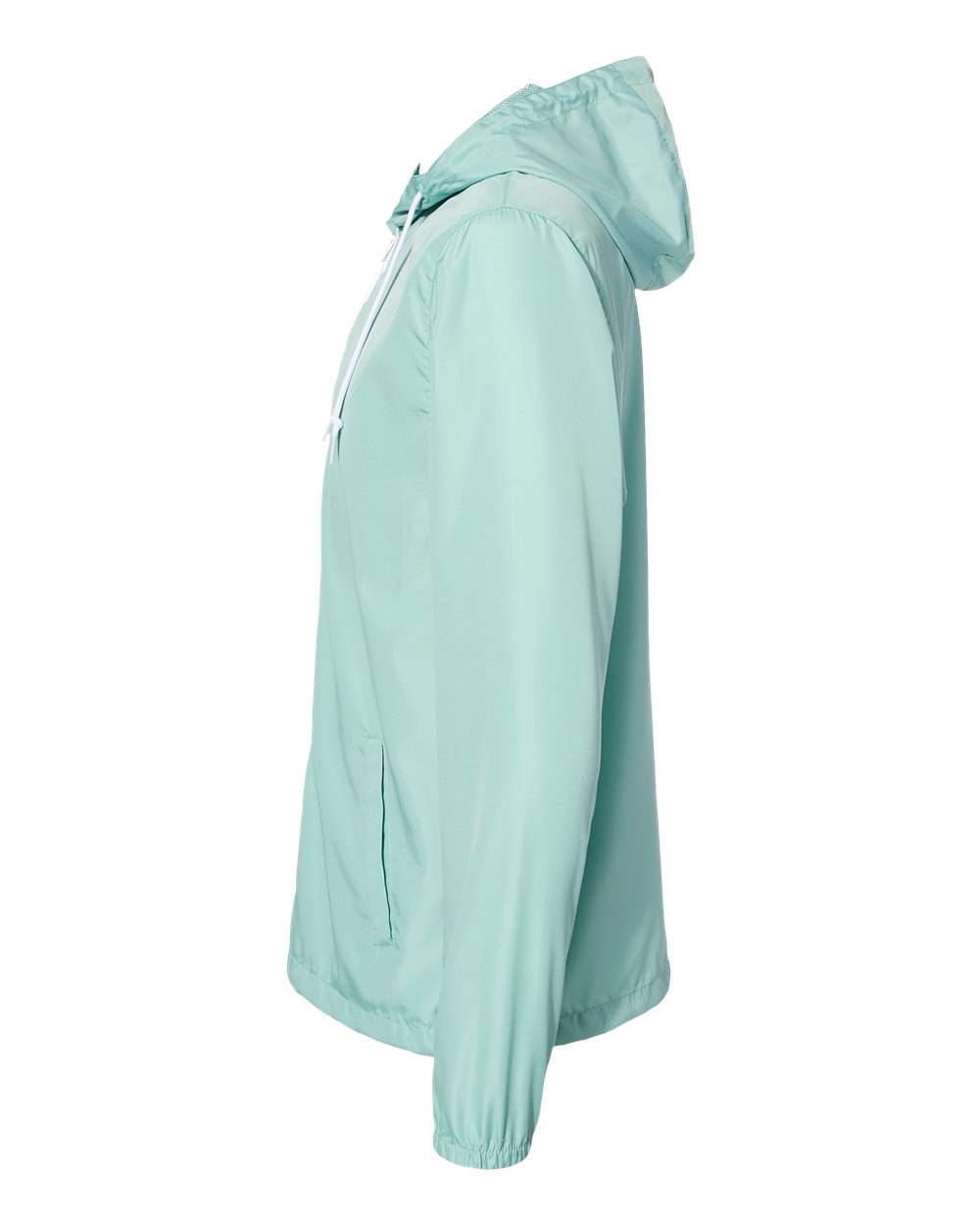 Independent Trading EXP54LWZ Aqua / White Zipper