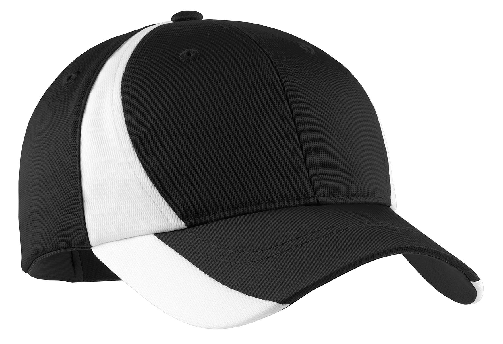 Sport-Tek STC11 Black / White