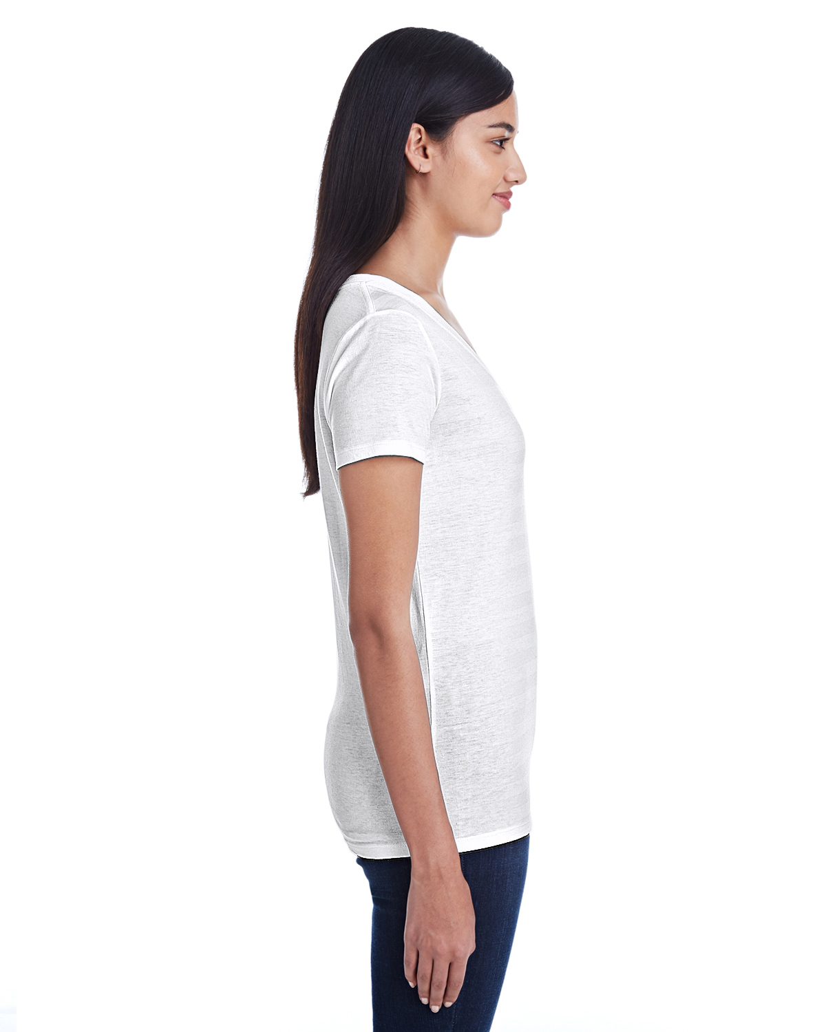Threadfast Apparel 252RV White Invisible Stripe