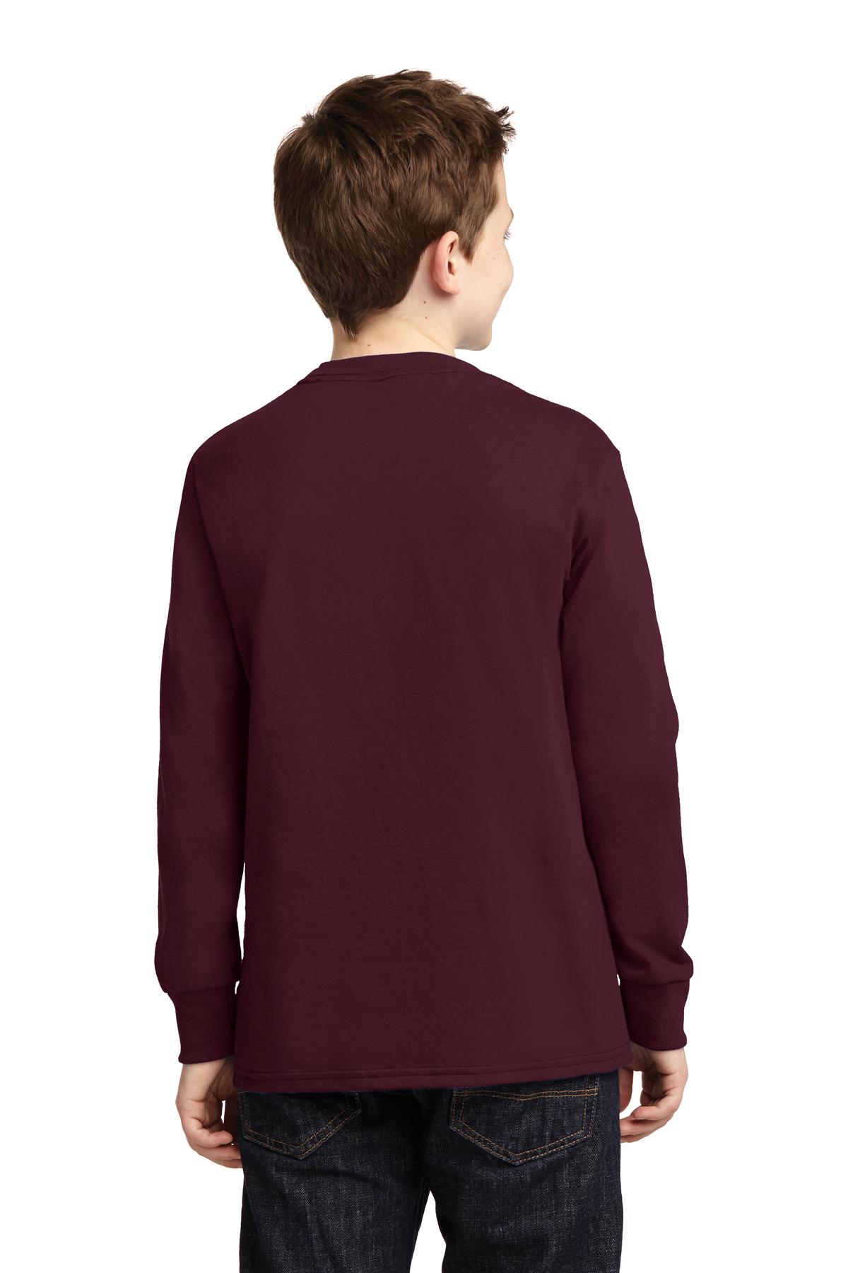 Port & Company PC54YLS Athletic Maroon