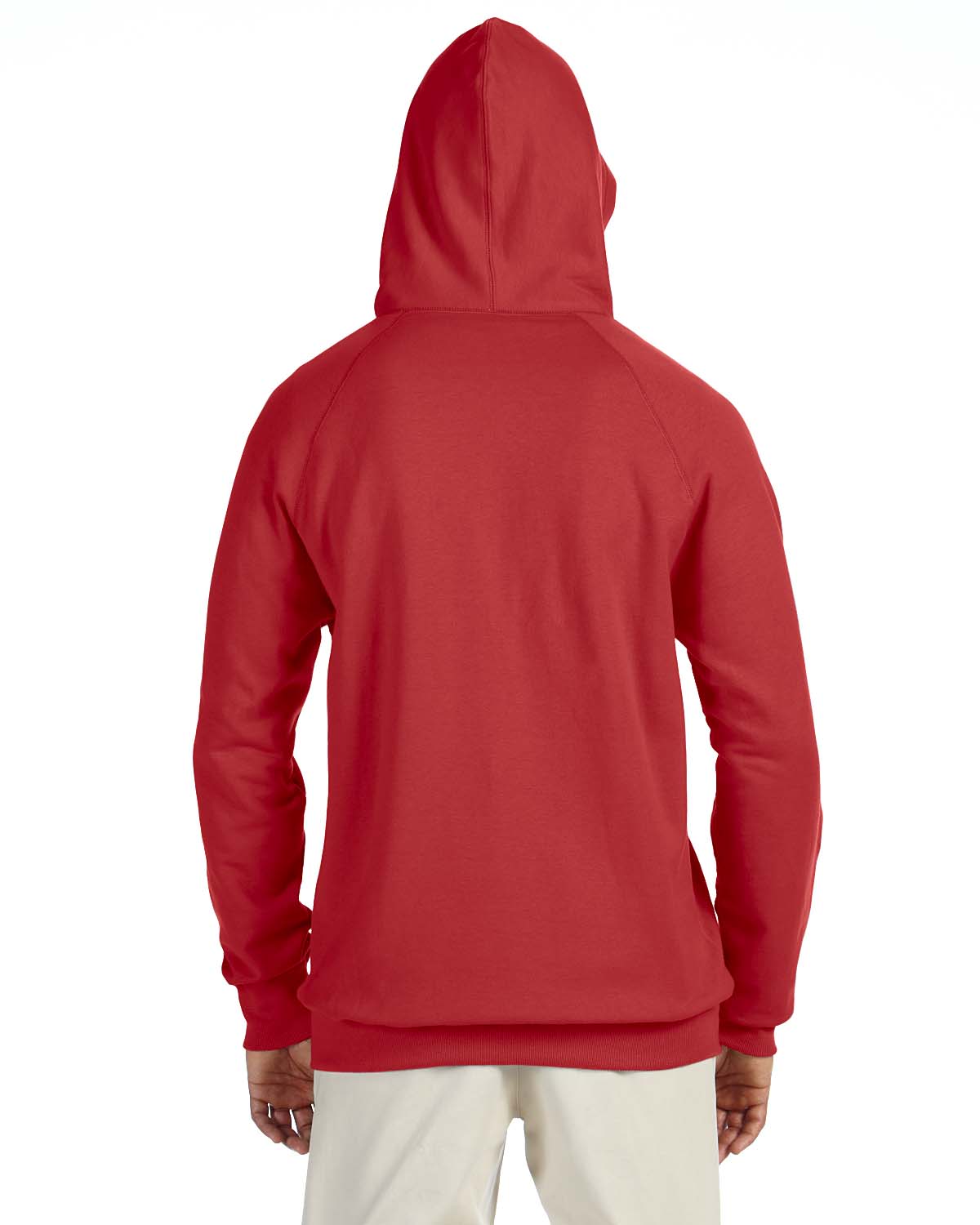 Hanes Unisex Nano Pullover Hoodie N270 Vintage Red Jiffy