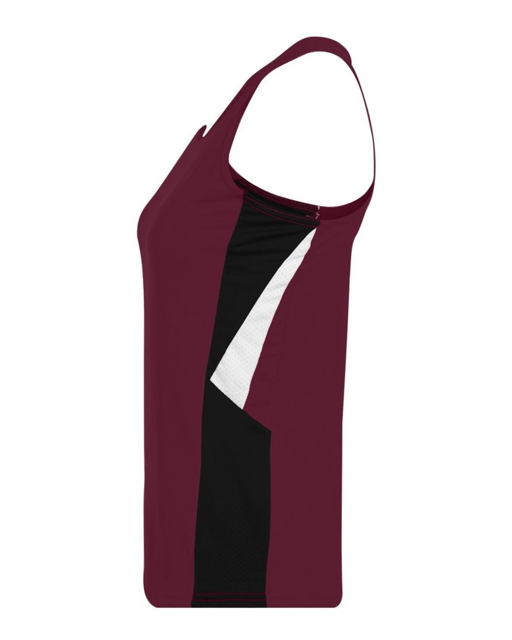 Augusta Sportswear 334 Maroon / Black / White