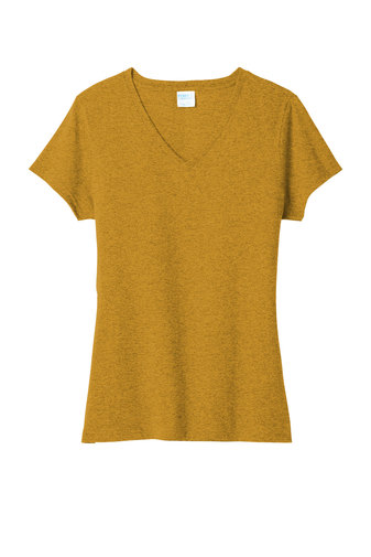 Port & Company LPC330V Ochre Yellow Heather