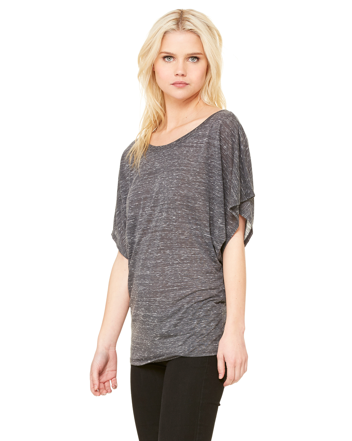 Bella + Canvas 8821 Charcoal Marble