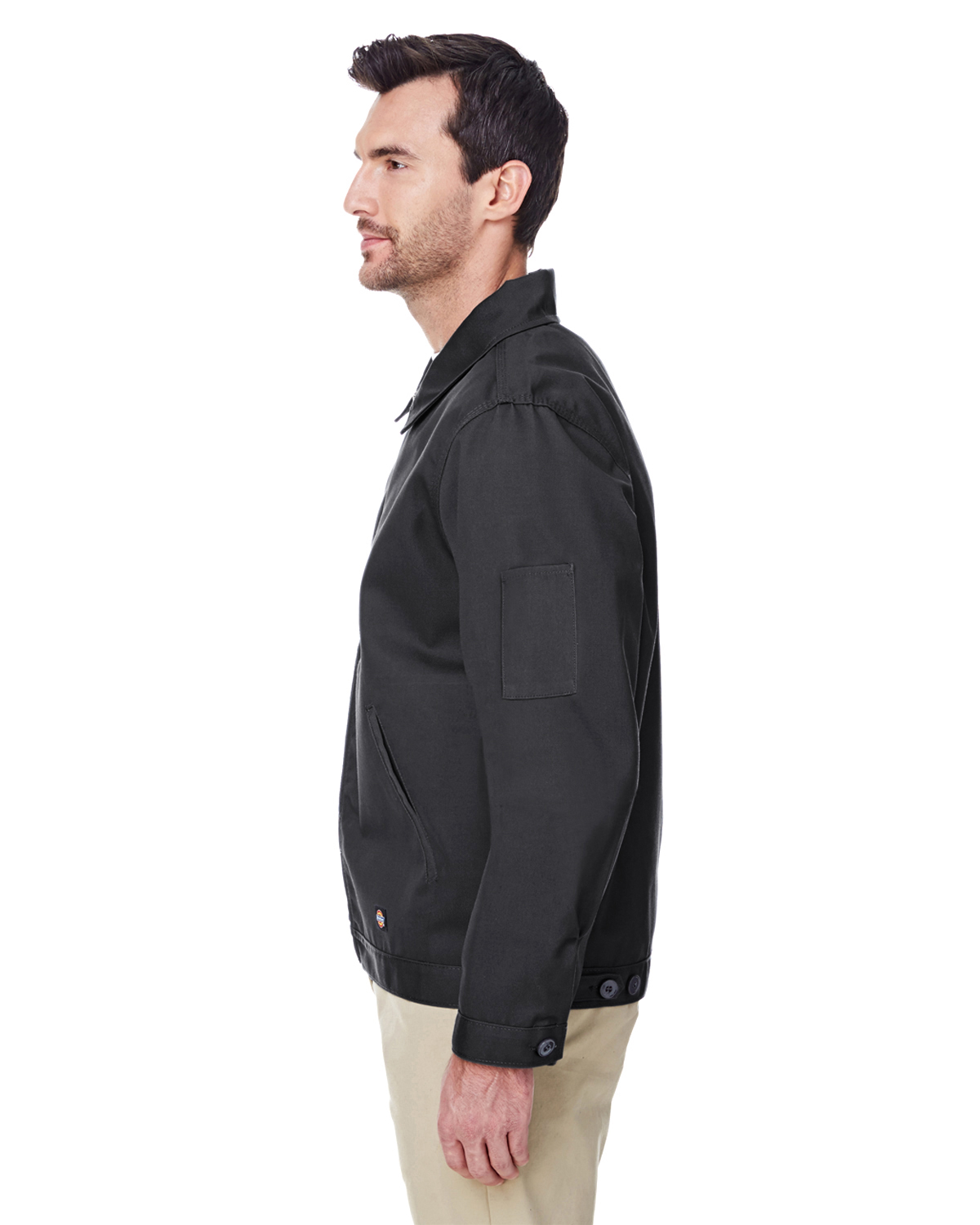 Dickies Men's Unlined Eisenhower Jacket Jt75 Black | Jiffy