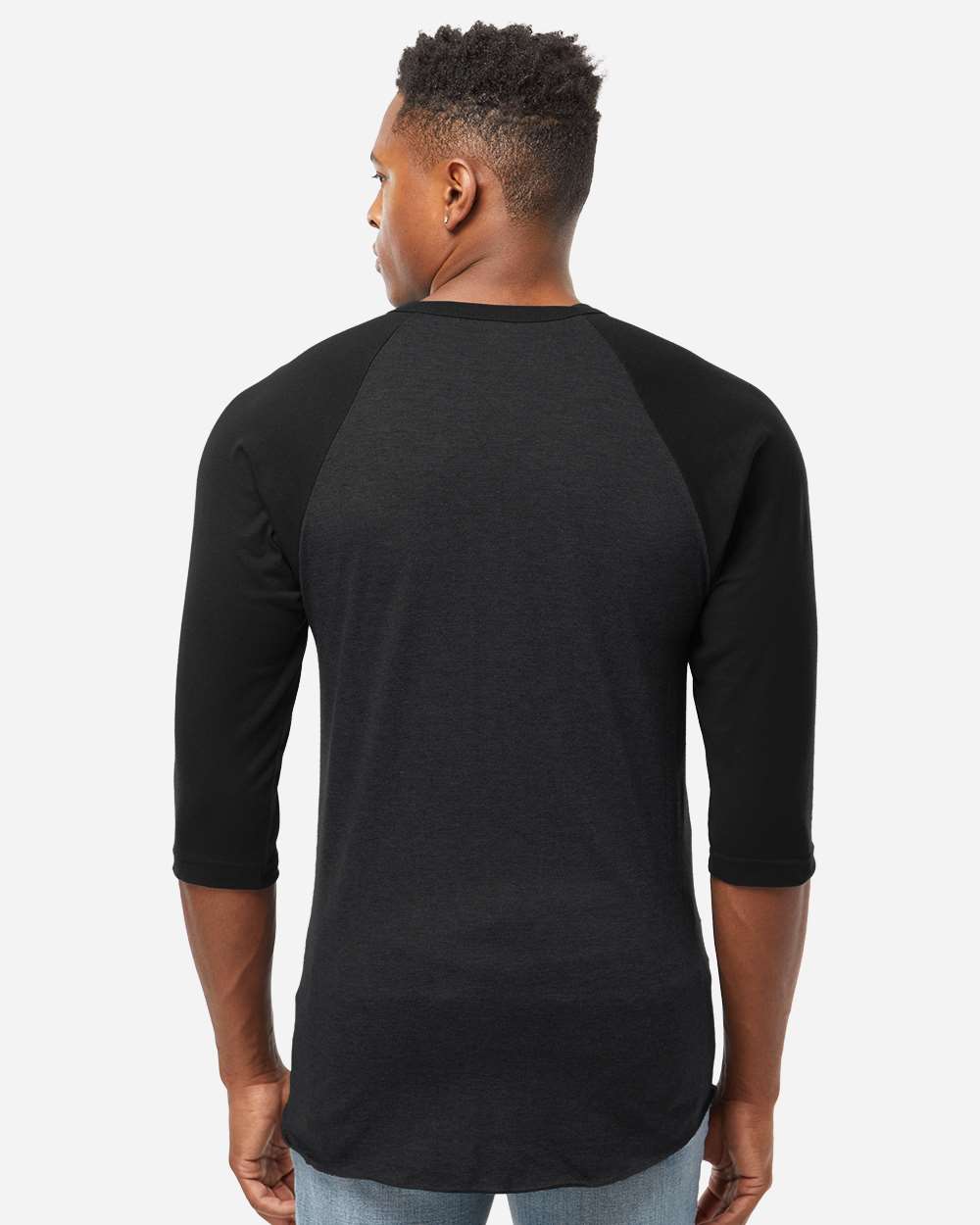 Tultex 0245TC Heather Black/ Black