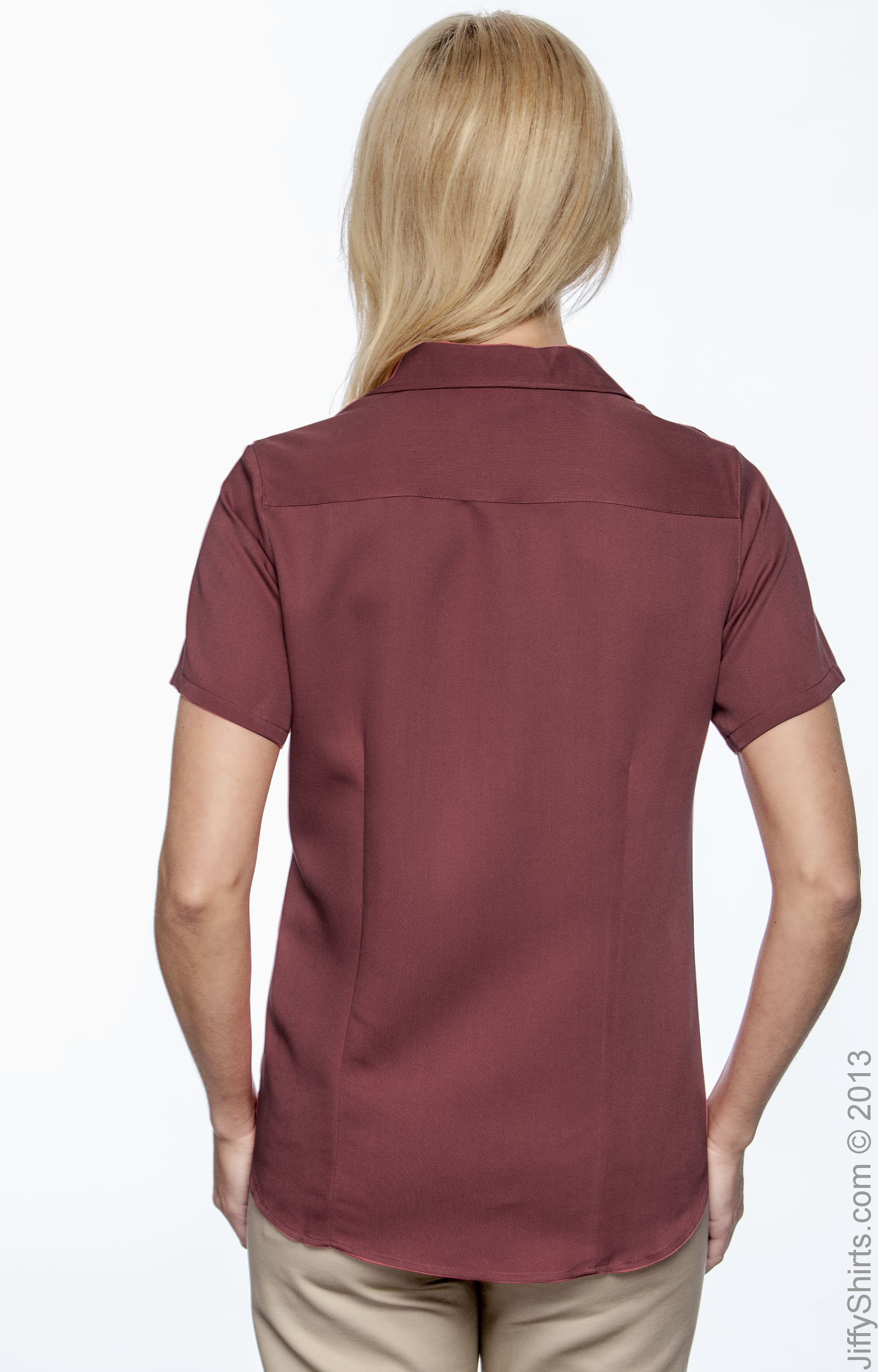 Harriton M570W Tile Red