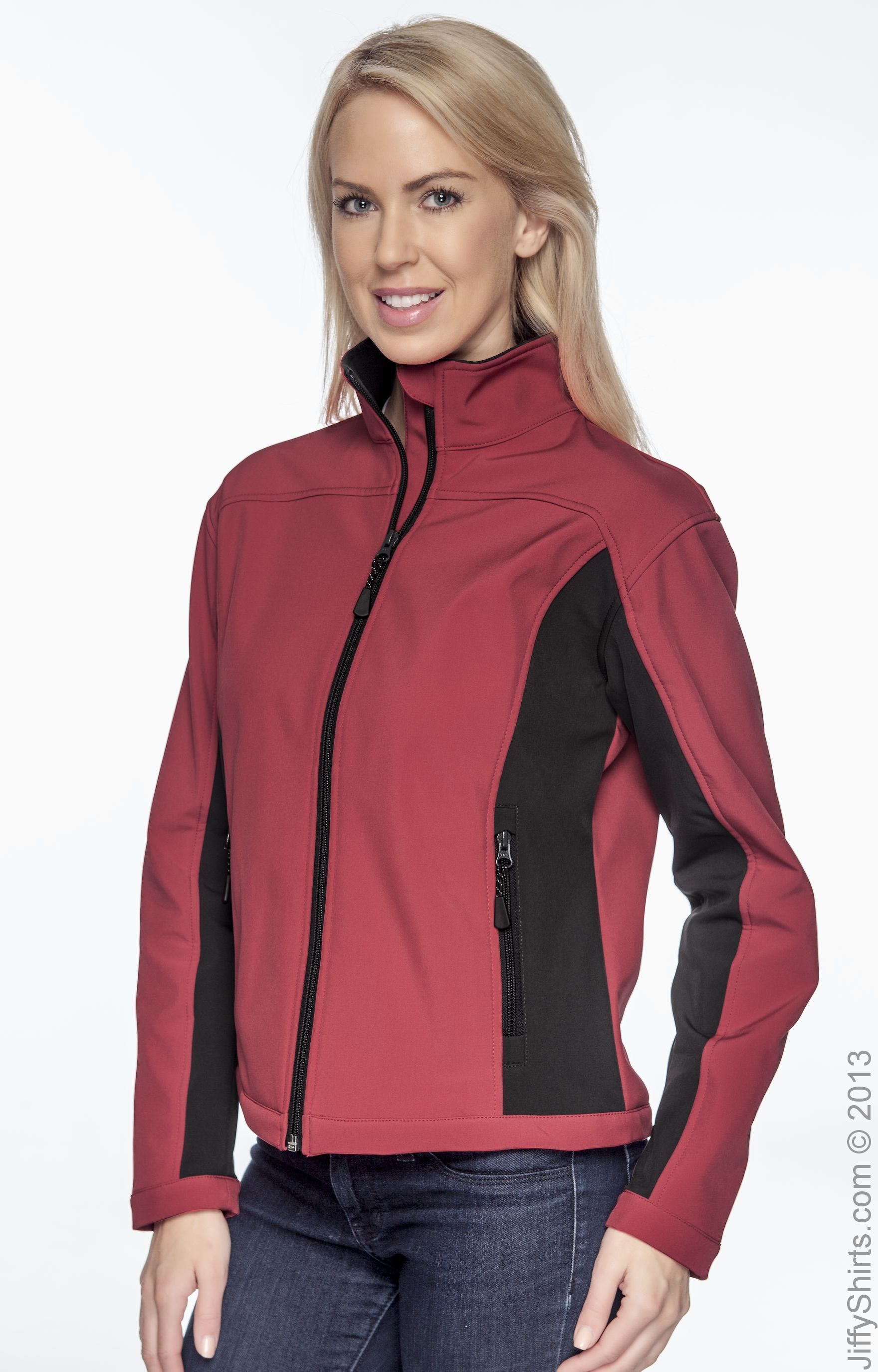 Devon & Jones D997W Red / Dark Charcoal