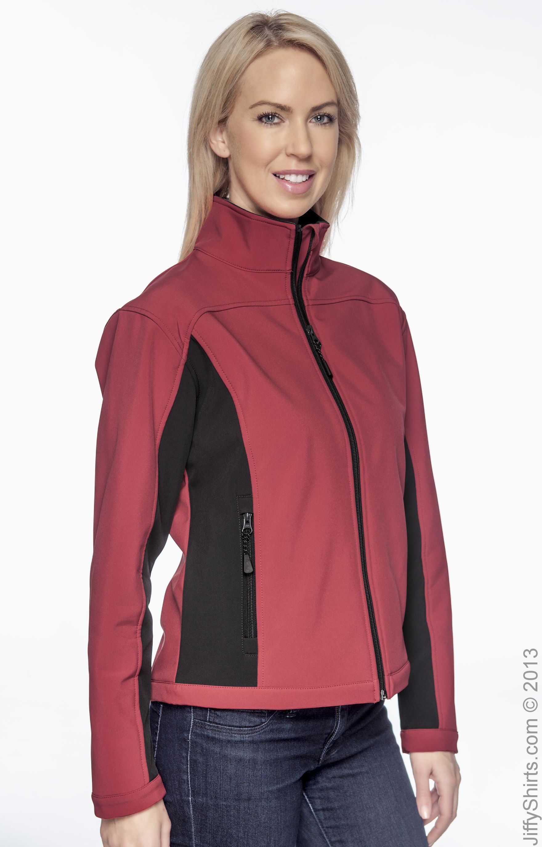 Devon & Jones D997W Red / Dark Charcoal