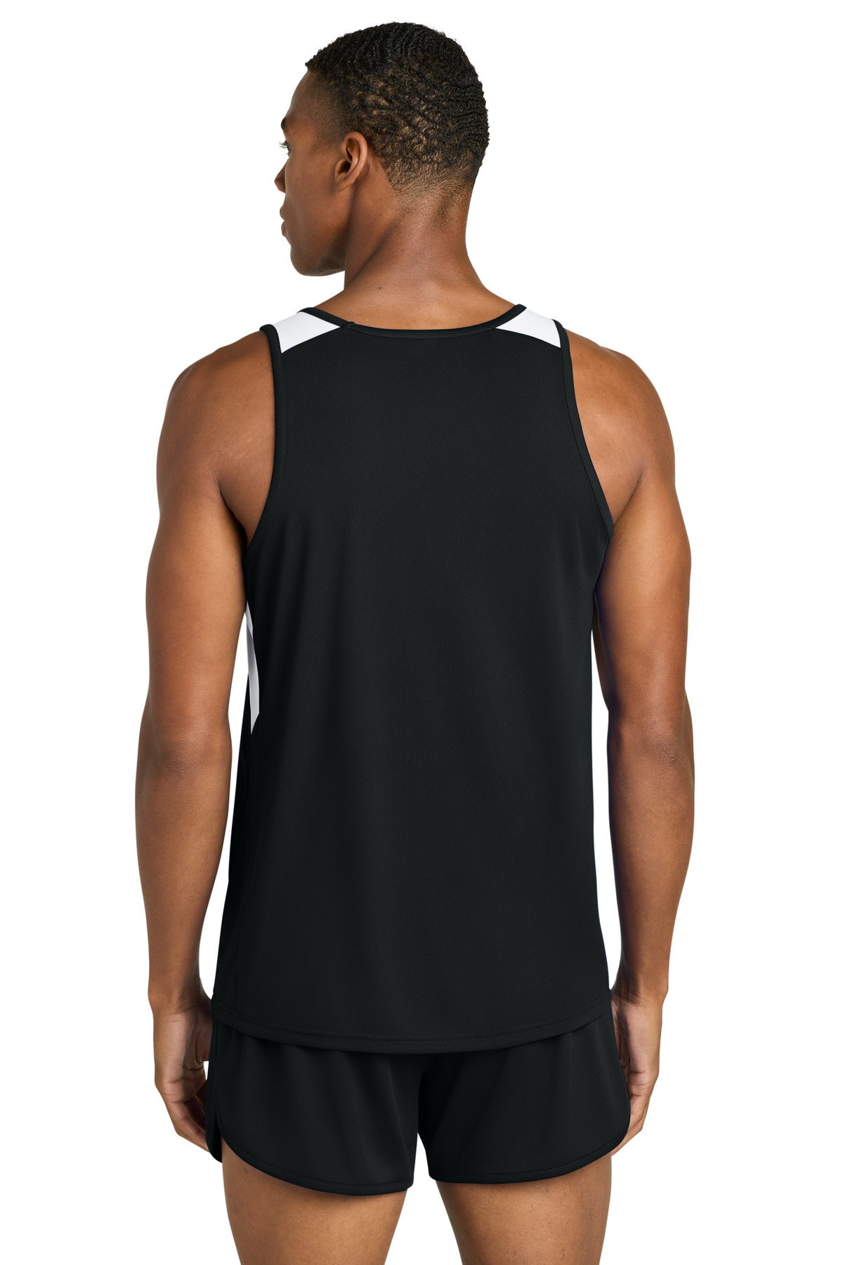 Sport-Tek ST446 Black / White