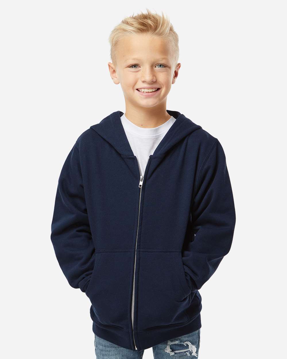 Independent Trading SS4001YZ Classic Navy