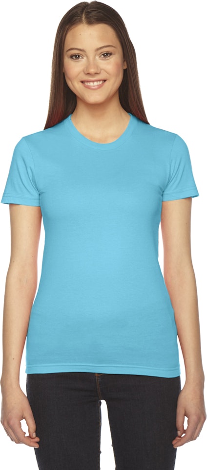 American Apparel 2102W Turquoise