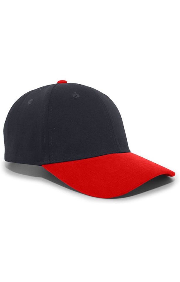 Pacific Headwear 0101PH Black / Red