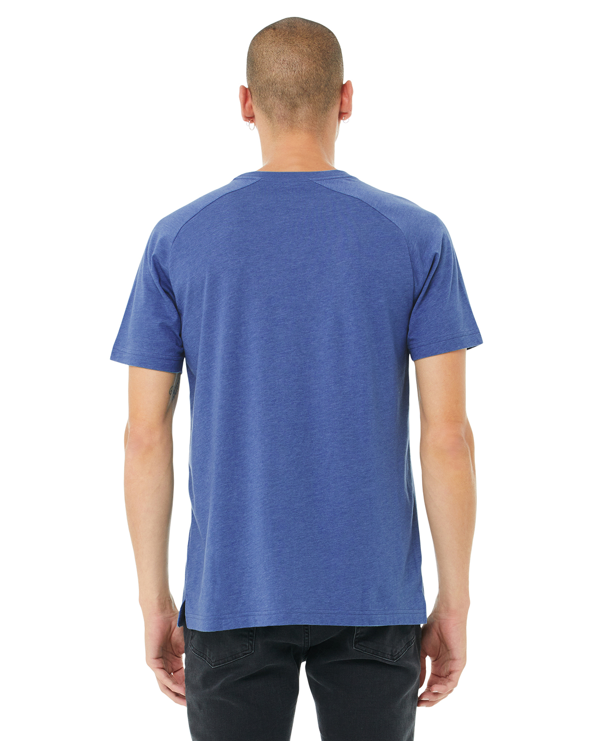 Bella + Canvas 3201 Heather True Royal