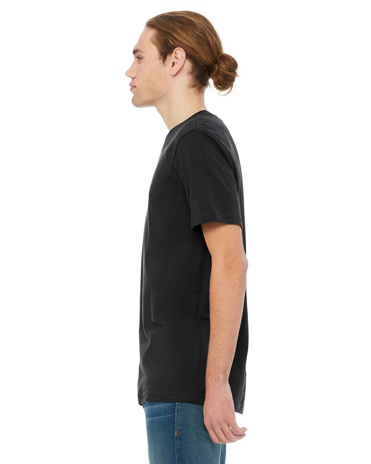 Custom T-Shirts Vintage Black - Bella + Canvas 3001C | Jiffy Custom Print