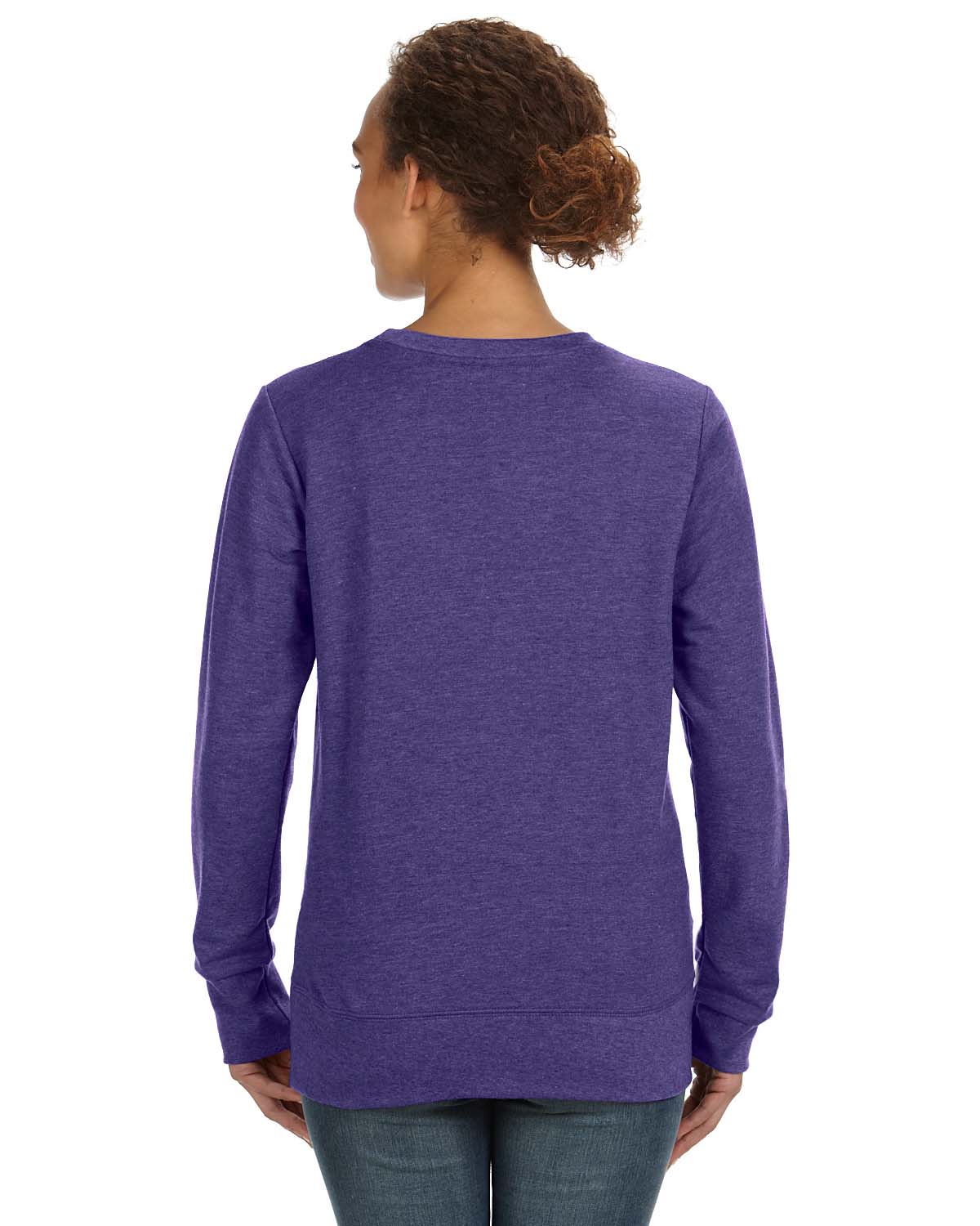 Anvil 72000L Heather Purple