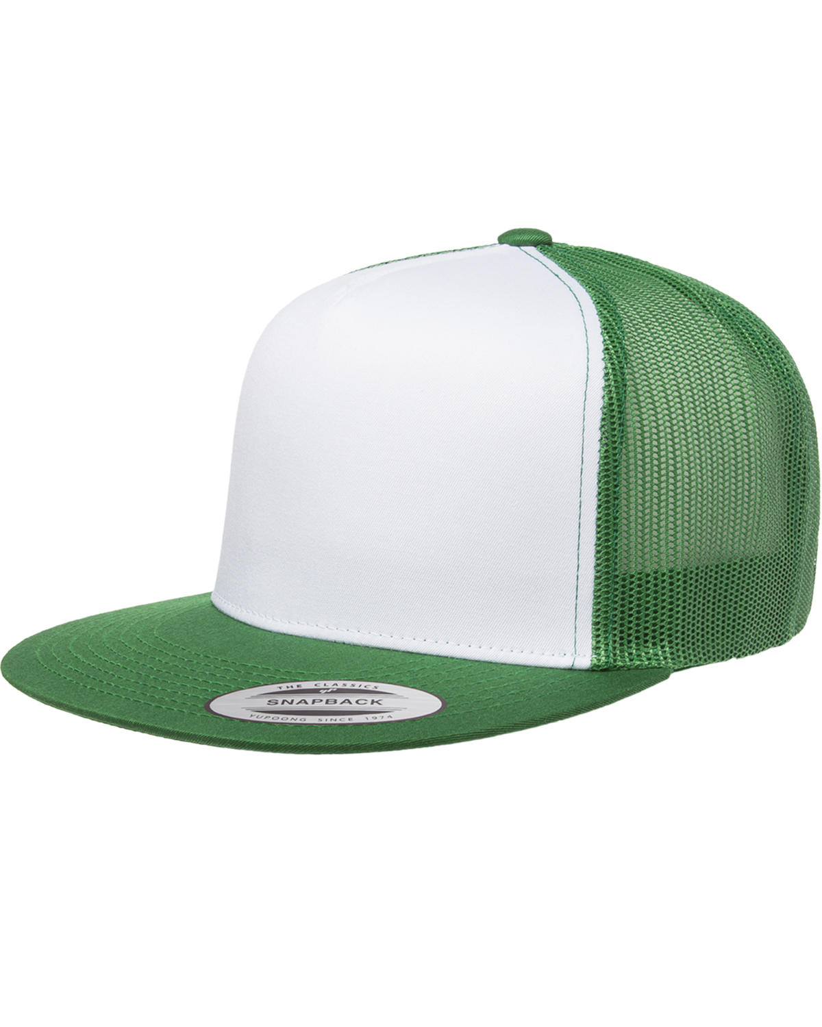 Trucker Hat Yupoong Flat Yupoong Unisex Classic Flat Bill Trucker