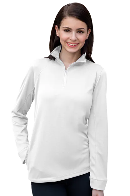 Vansport Women's Mesh 1/4 Zip Tech Pullover 3406 J2