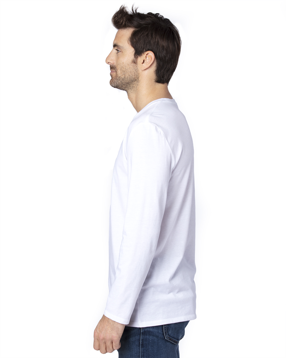 Threadfast Apparel 100LS White