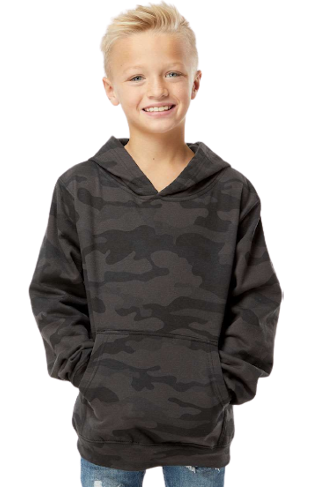 Camouflage Independent Hoodies Bulk Independent Trading Youth
