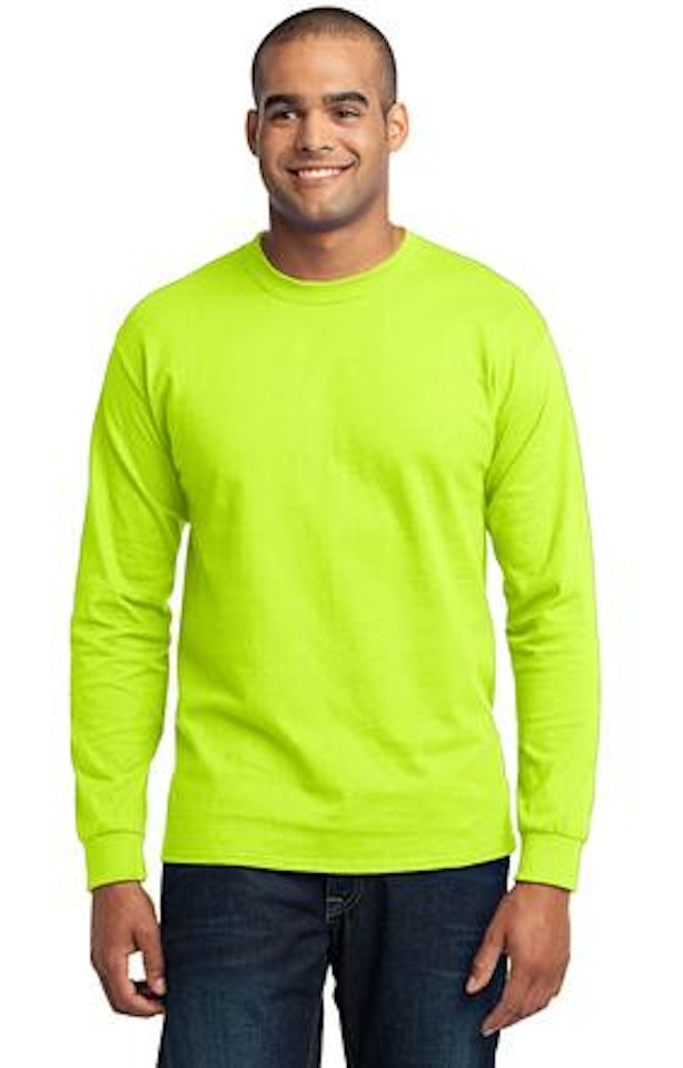 Port & Company PC55LS Safety Green