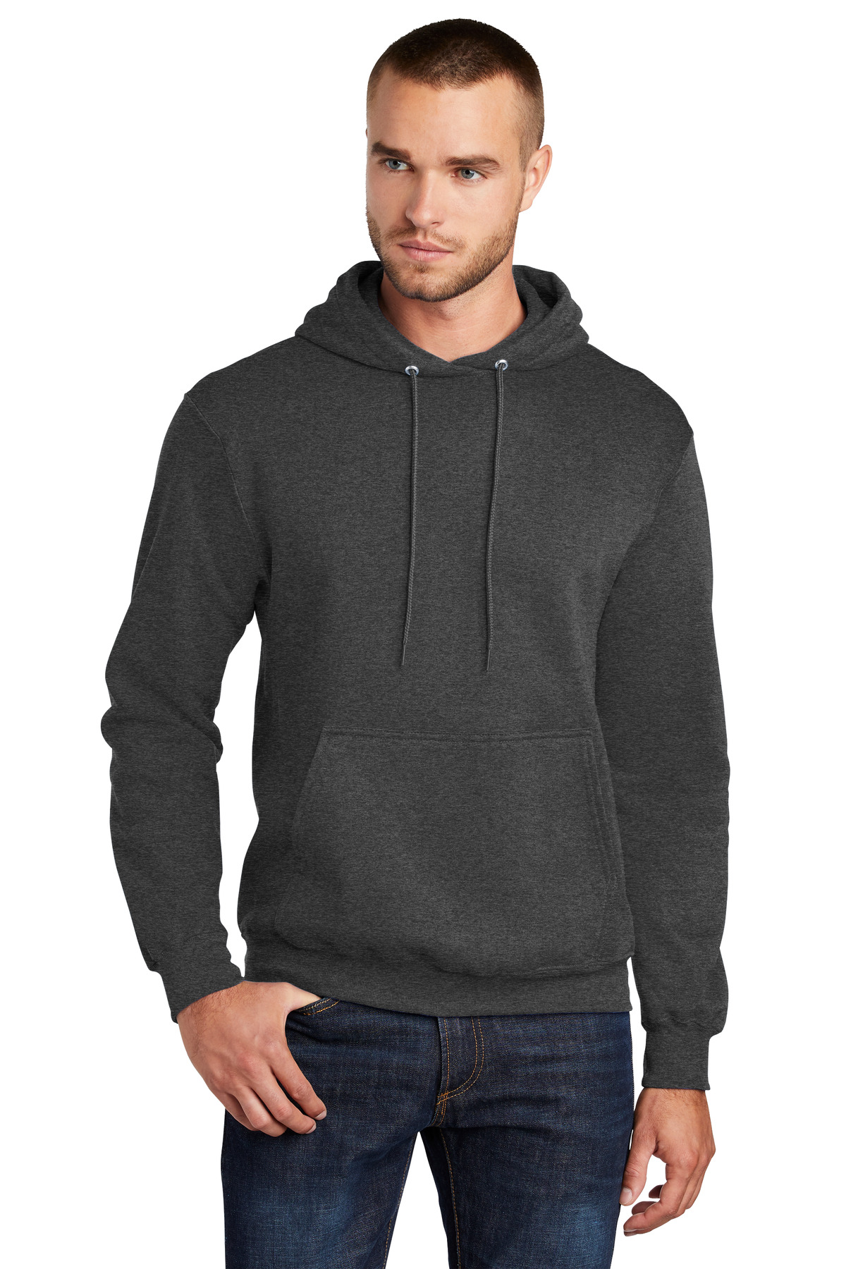 Port & Company PC78HT BlkHthr