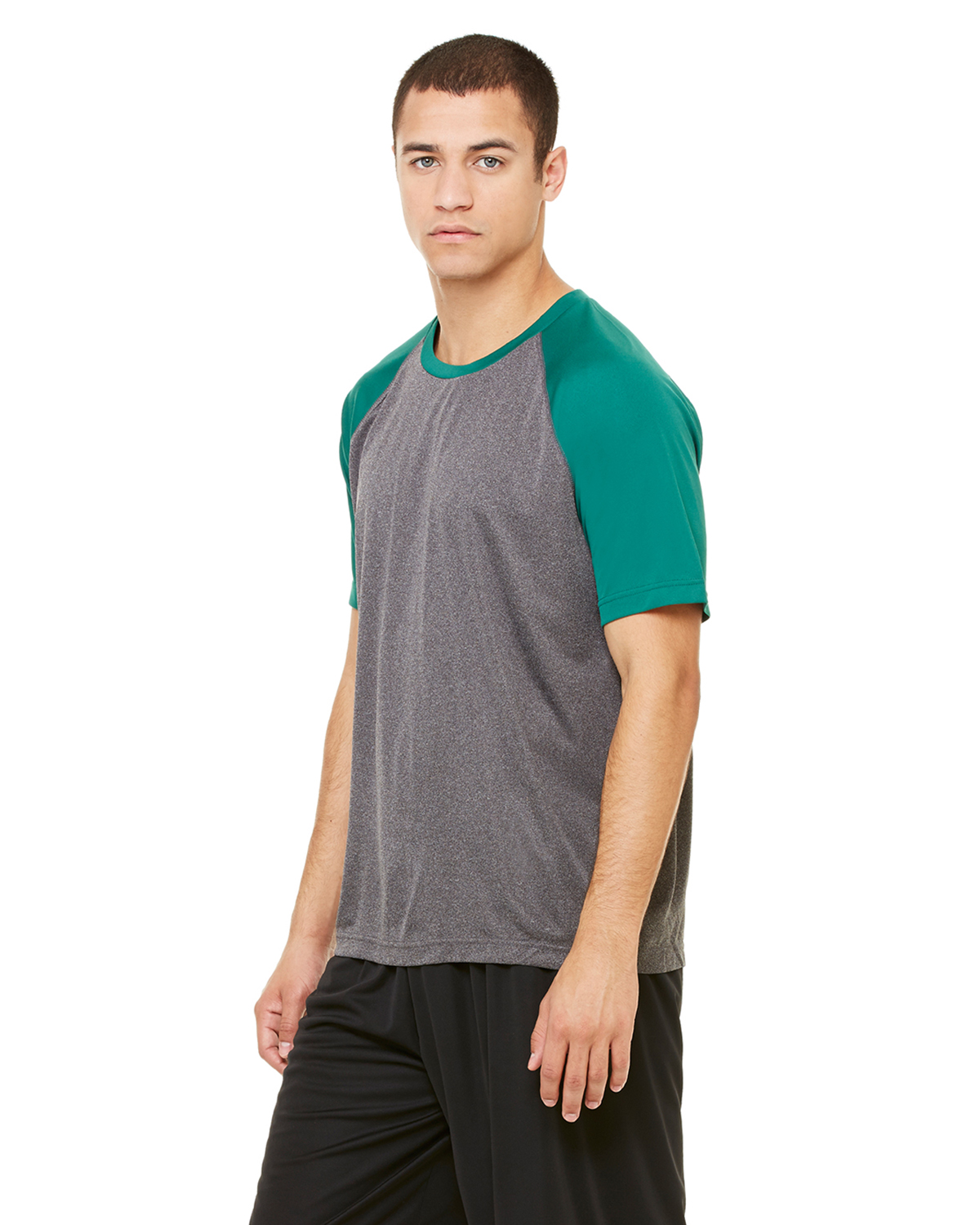 All Sport M1029 Dark Gray Heather / Sport Forest
