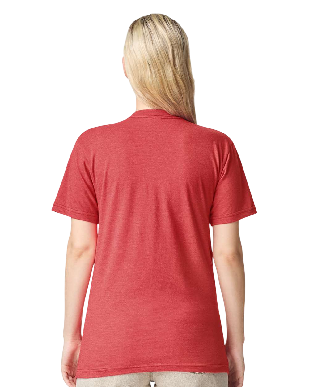 American Apparel 2001CVC Heather Coral