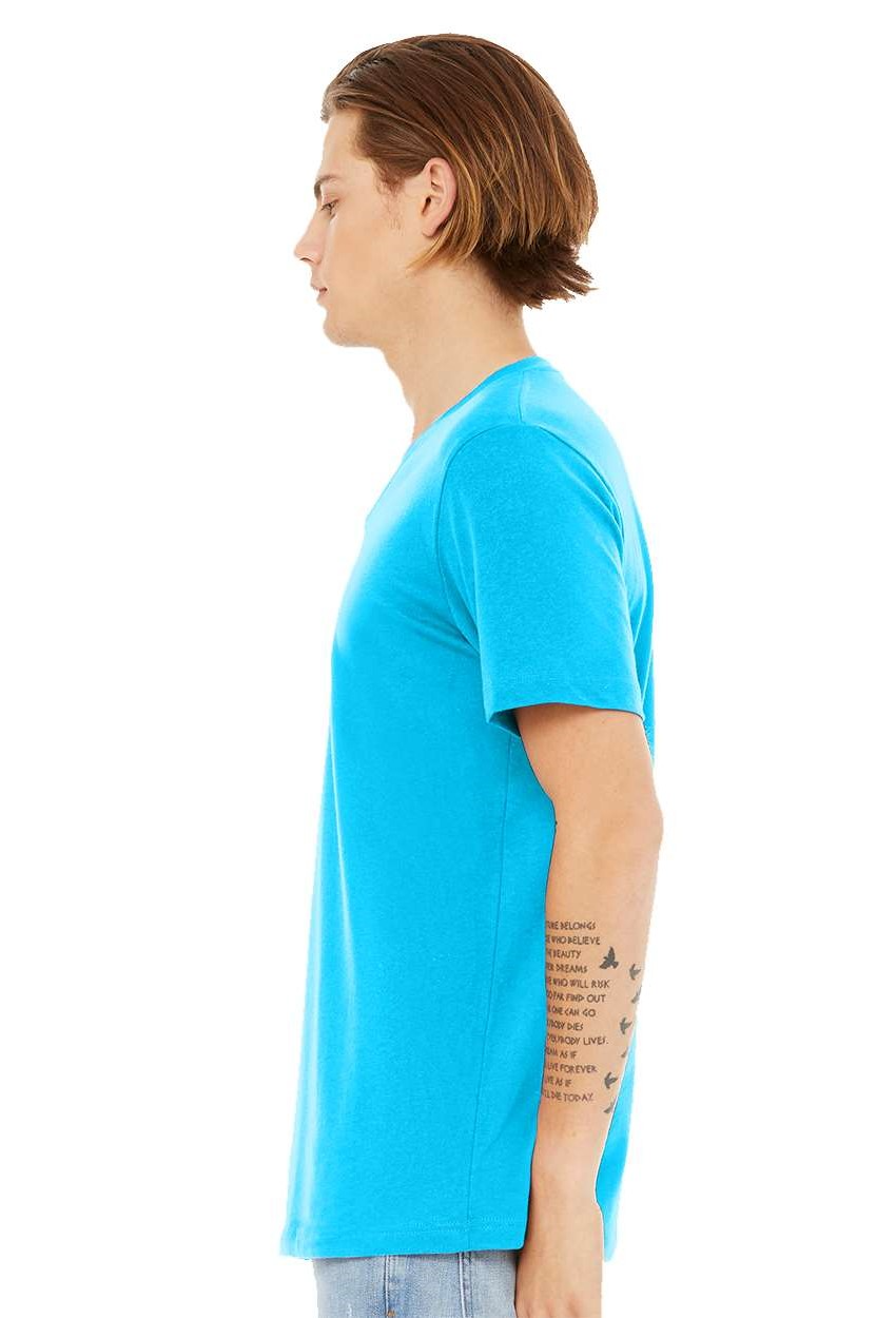 Bella + Canvas 3005CVC Neon Blue
