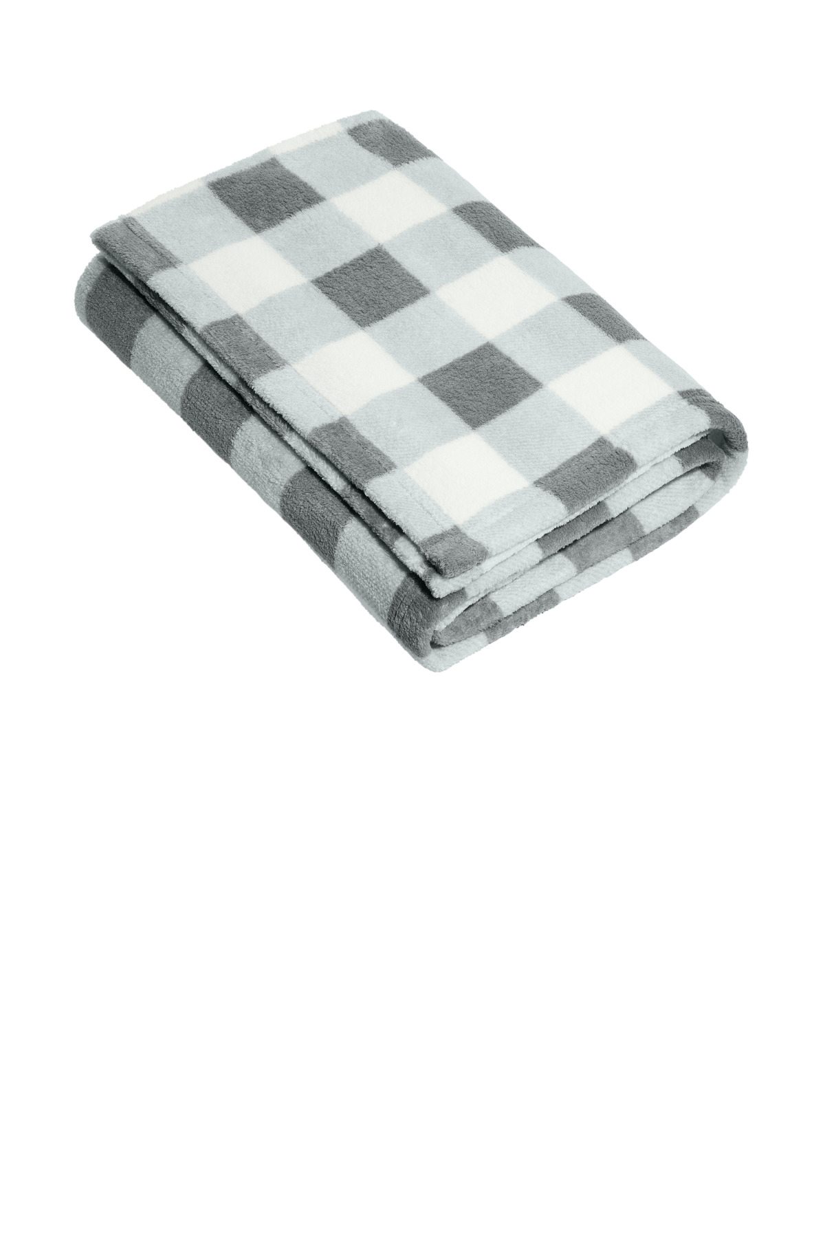 Port Authority BP33 Marshmallow/ Monument Grey Check
